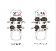 Load image into Gallery viewer, STEG MA8CII Midbass Speaker PAIR Plug and Play Audi