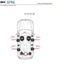 Load image into Gallery viewer, STEG BM4C 2-WAY SPEAKER